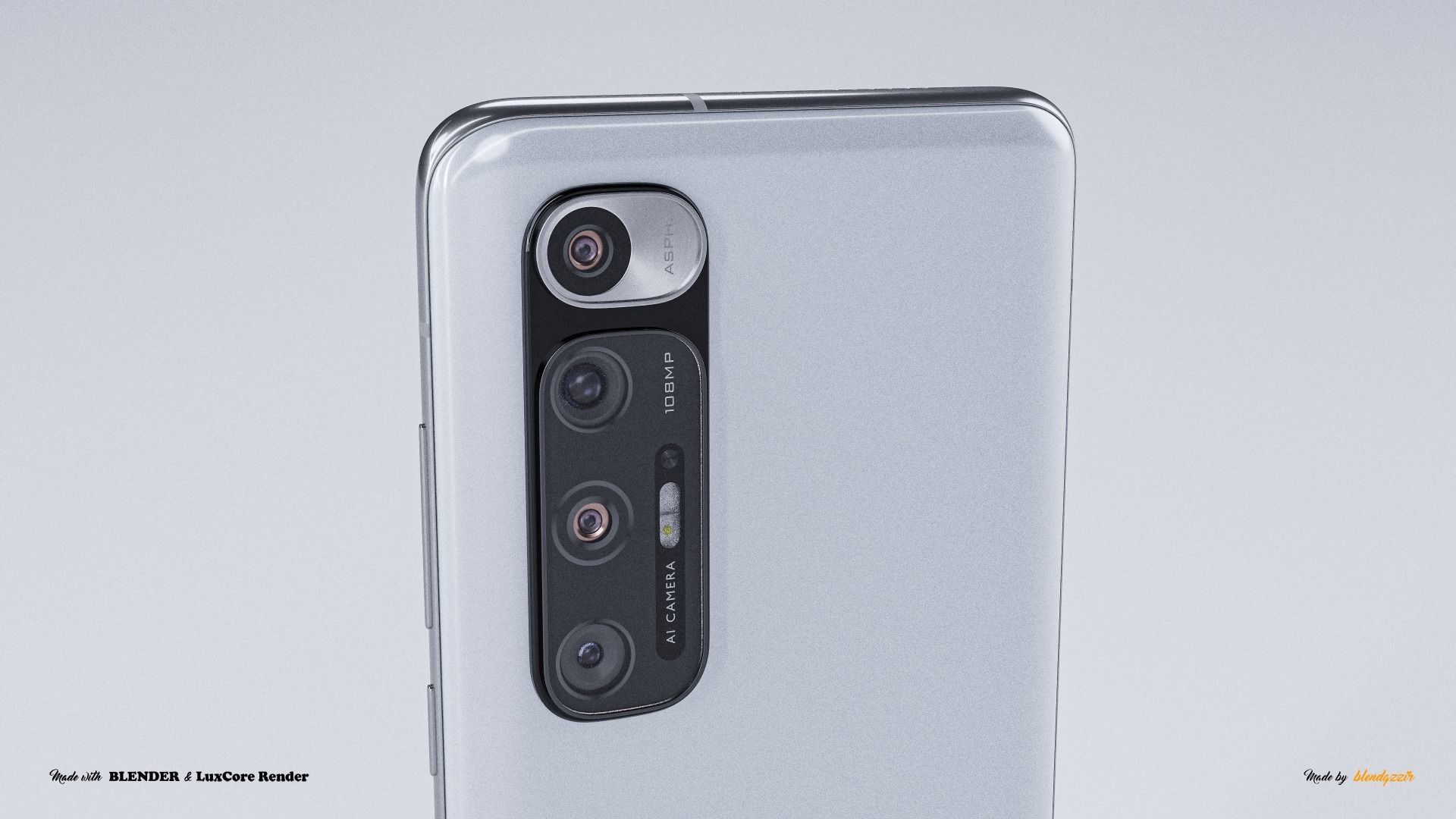 XIAOMI MI 10S 3D model_8