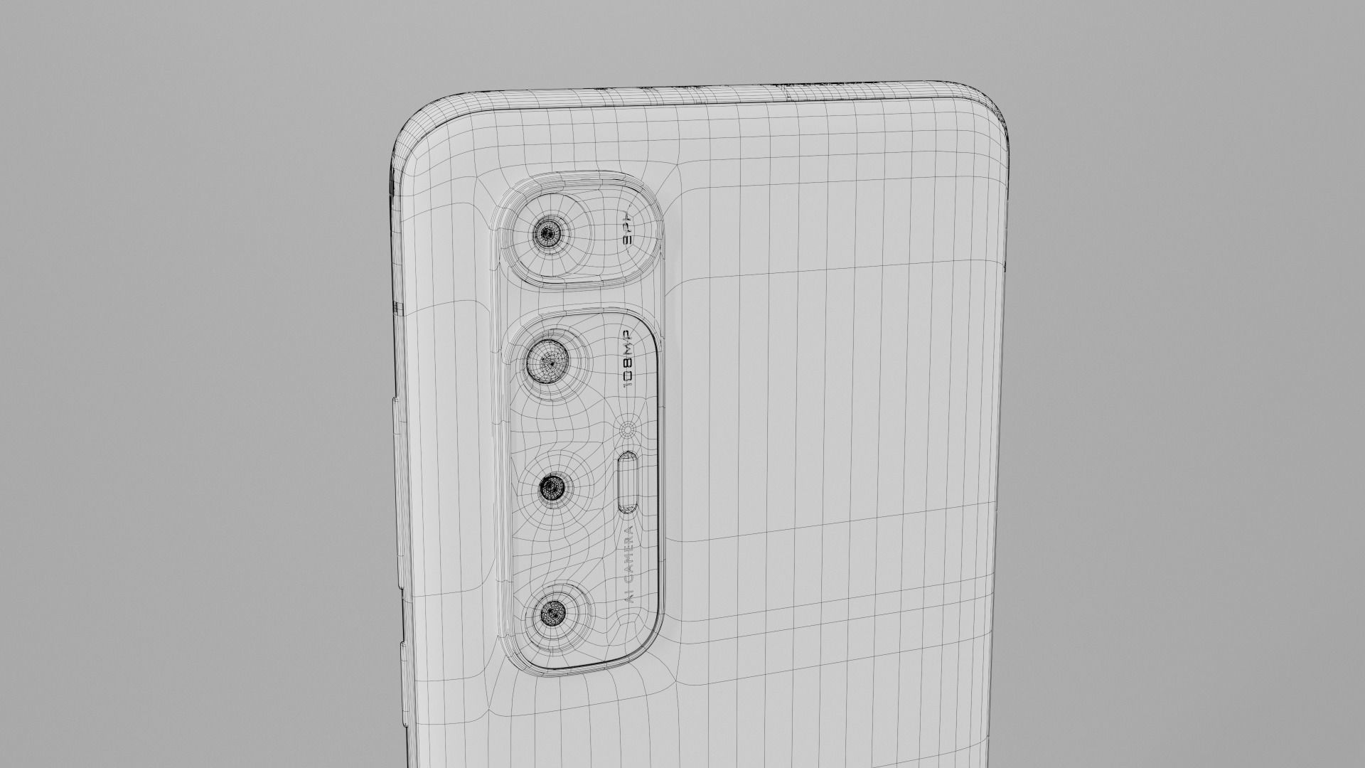 XIAOMI MI 10S 3D model_21