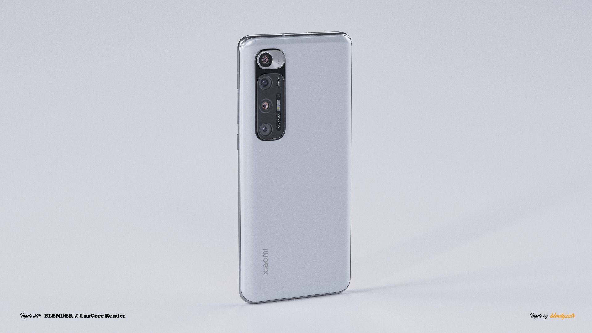 XIAOMI MI 10S 3D model_5