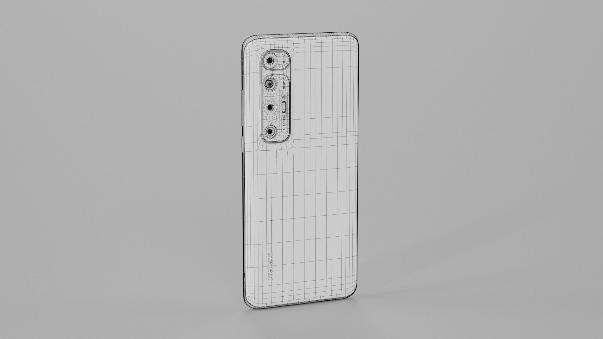XIAOMI MI 10S 3D model_20
