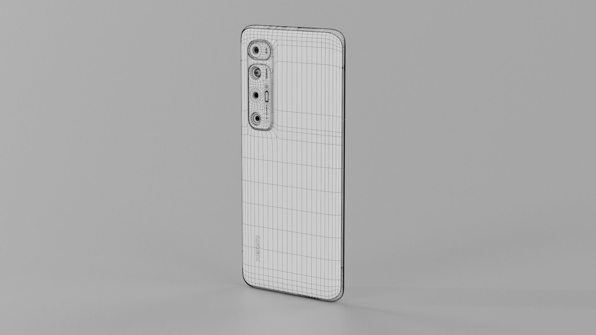 XIAOMI MI 10S 3D model_22