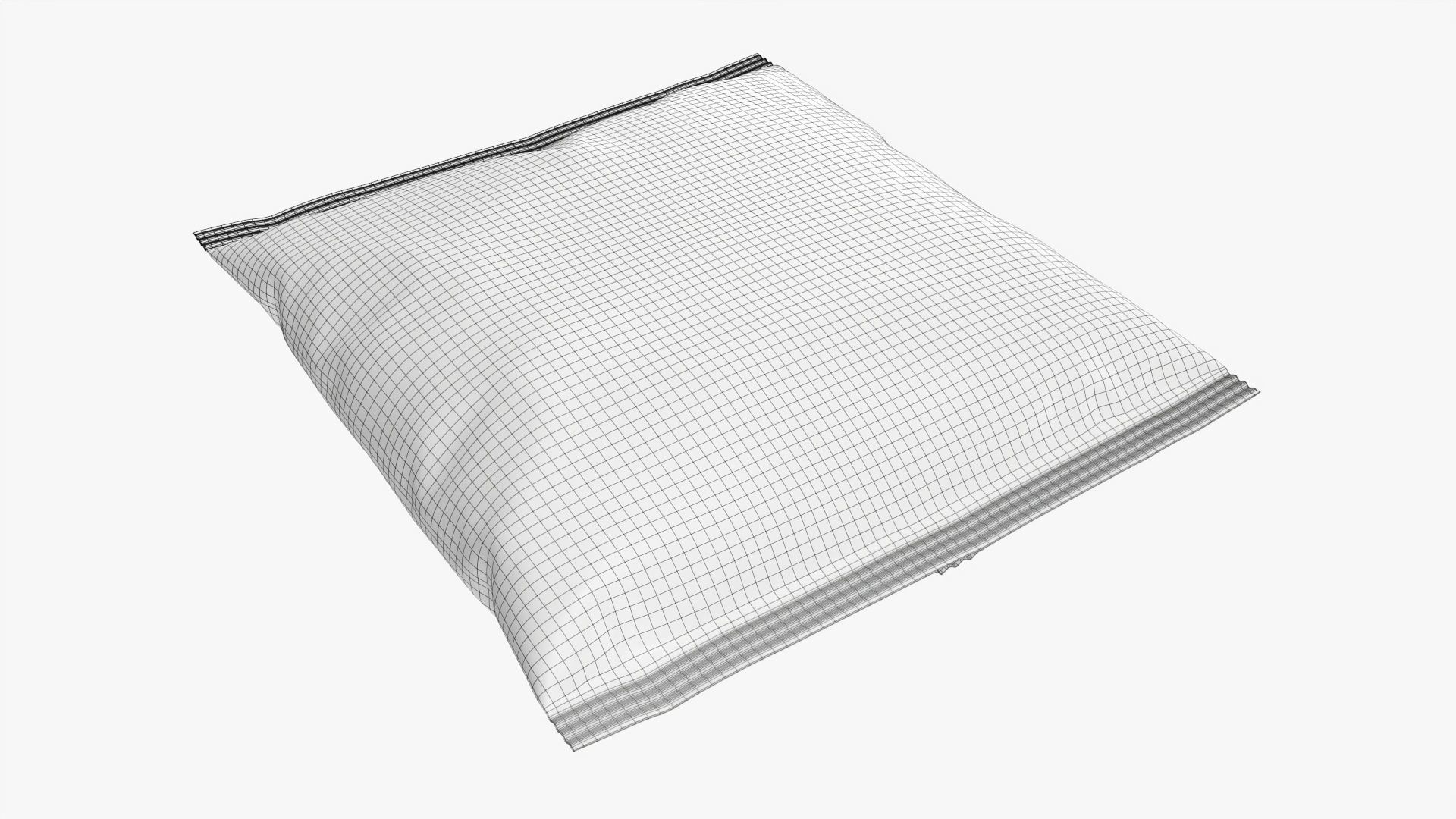 Square snack package mockup 02 3D model_6