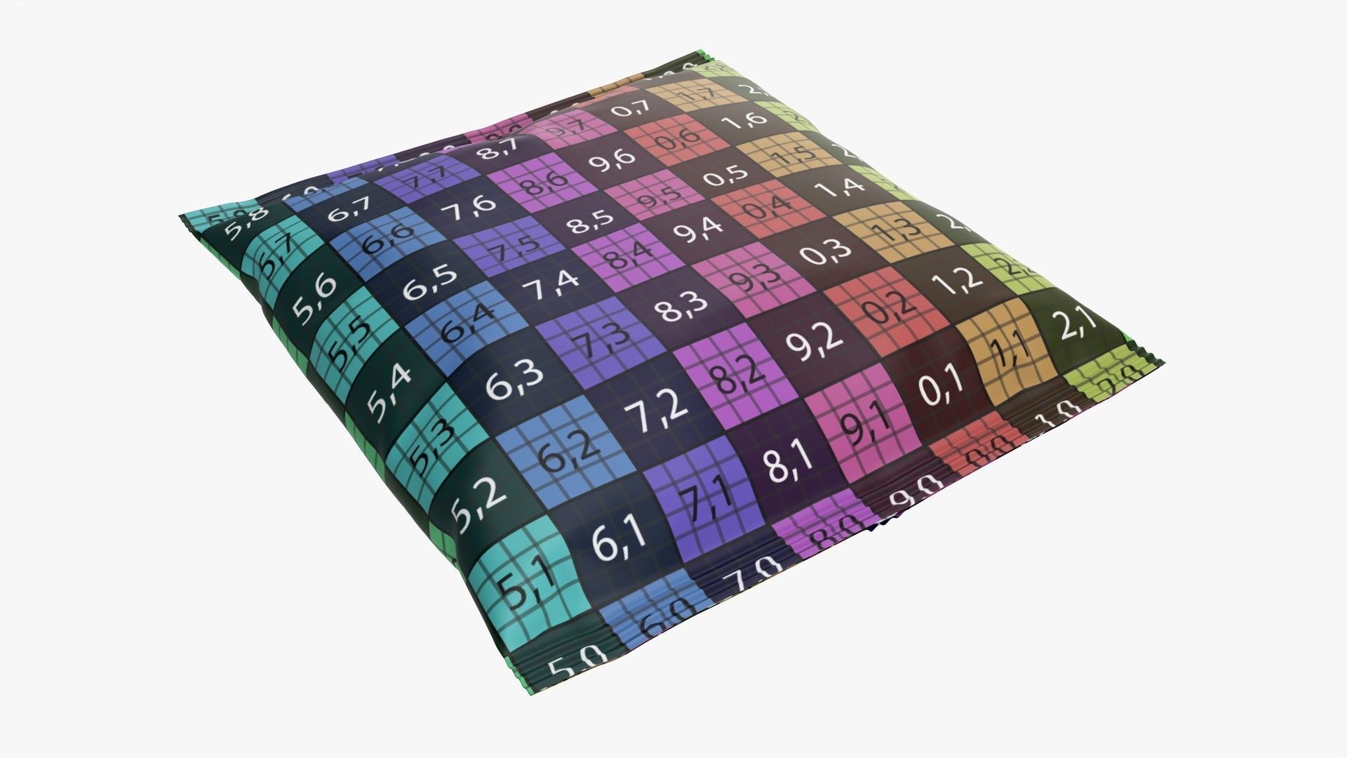 Square snack package mockup 02 3D model_10