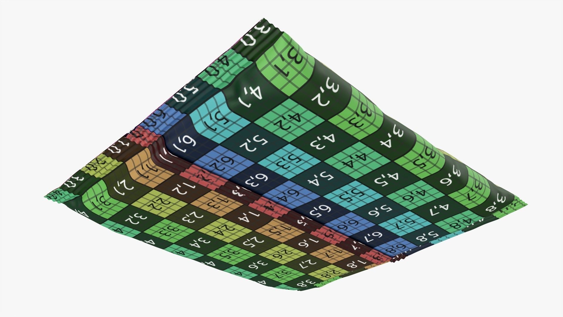 Square snack package mockup 02 3D model_12