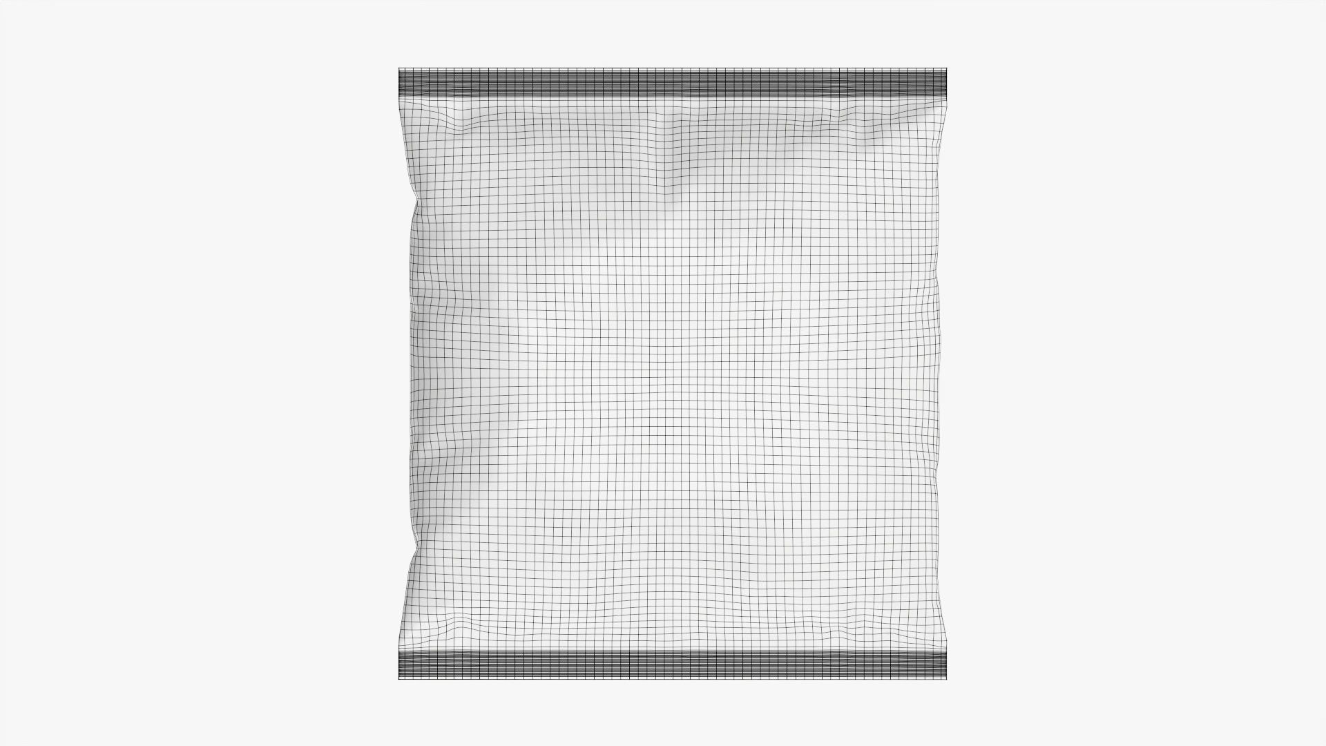 Square snack package mockup 02 3D model_9