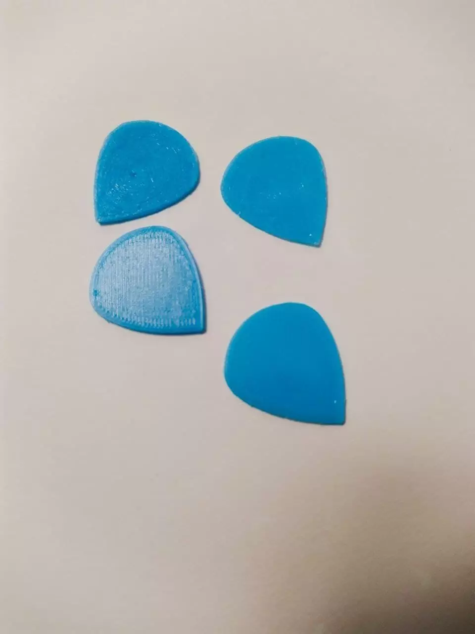 Jazz like guitar pick Free 3D print model_0