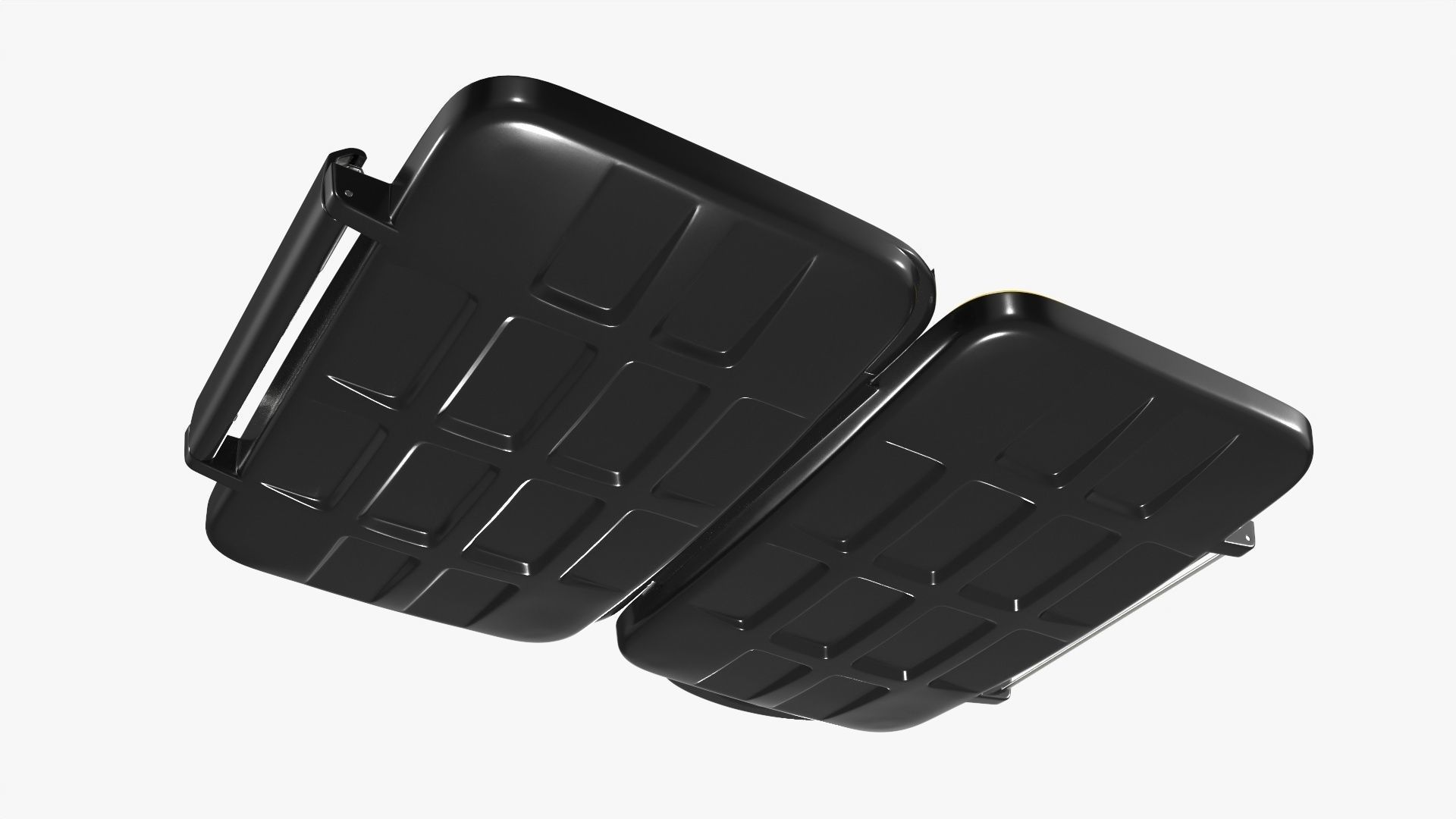 SD memory card carrying case 3D model_3