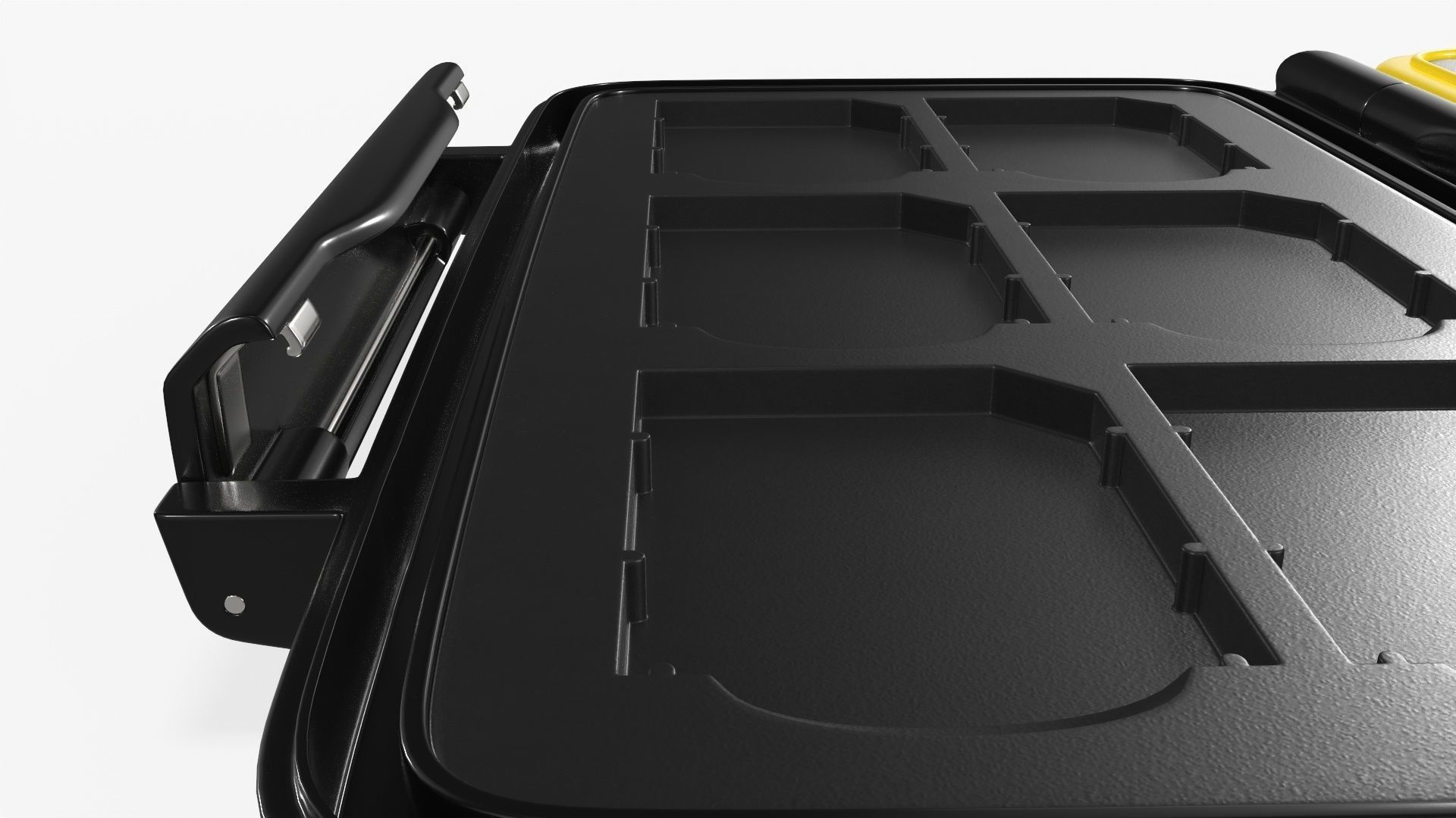 SD memory card carrying case 3D model_2