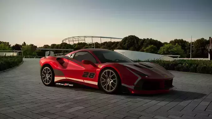 Ferrari 488 GTB 3D model