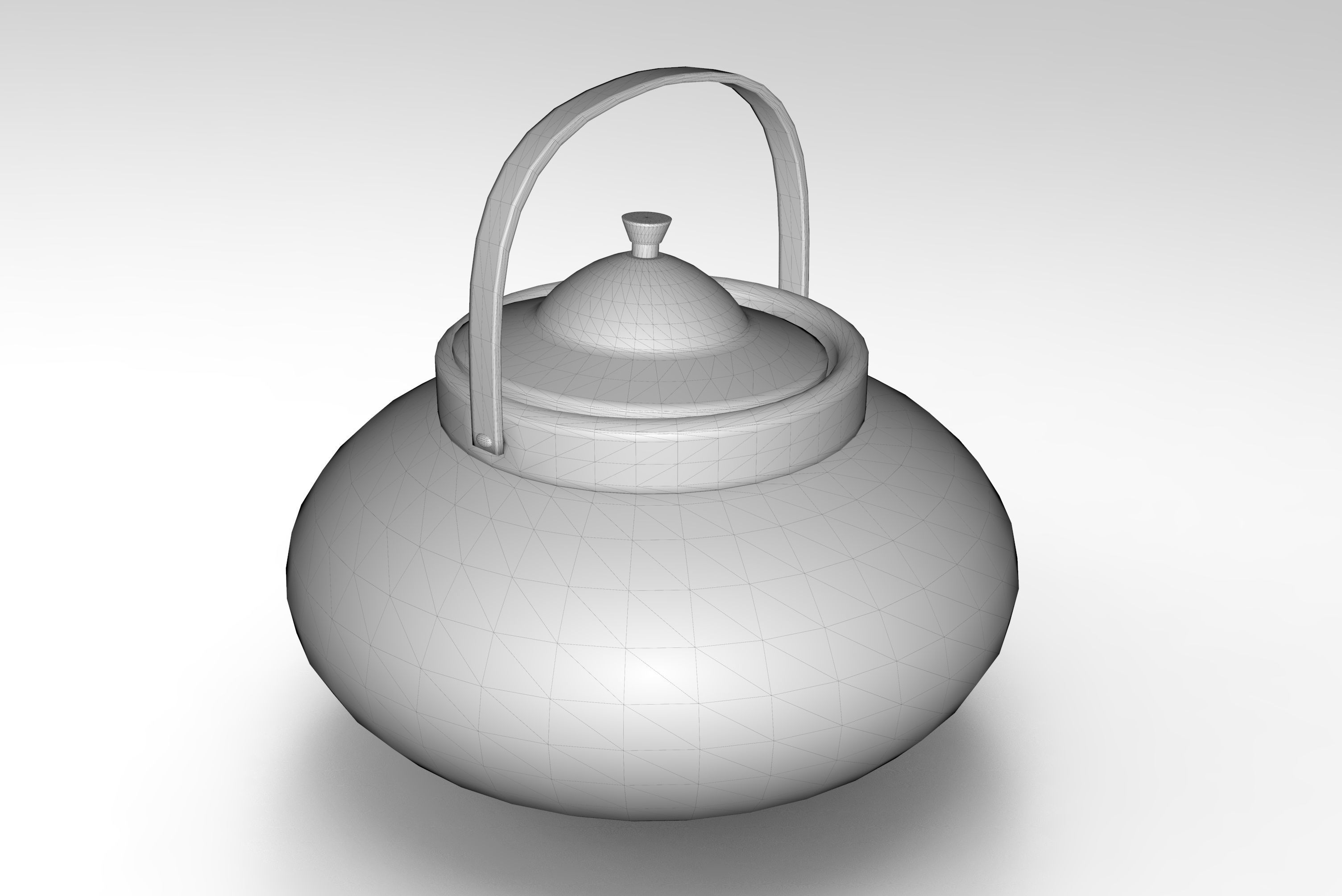 Sugar Bowl 3D model_4