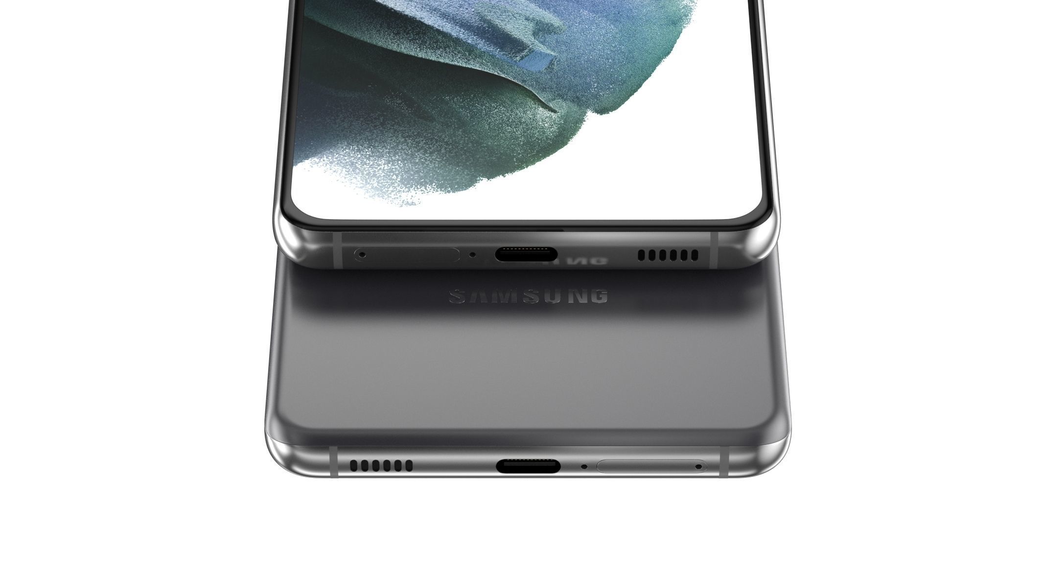 Samsung Galaxy S21 Phantom Gray 3D model_9