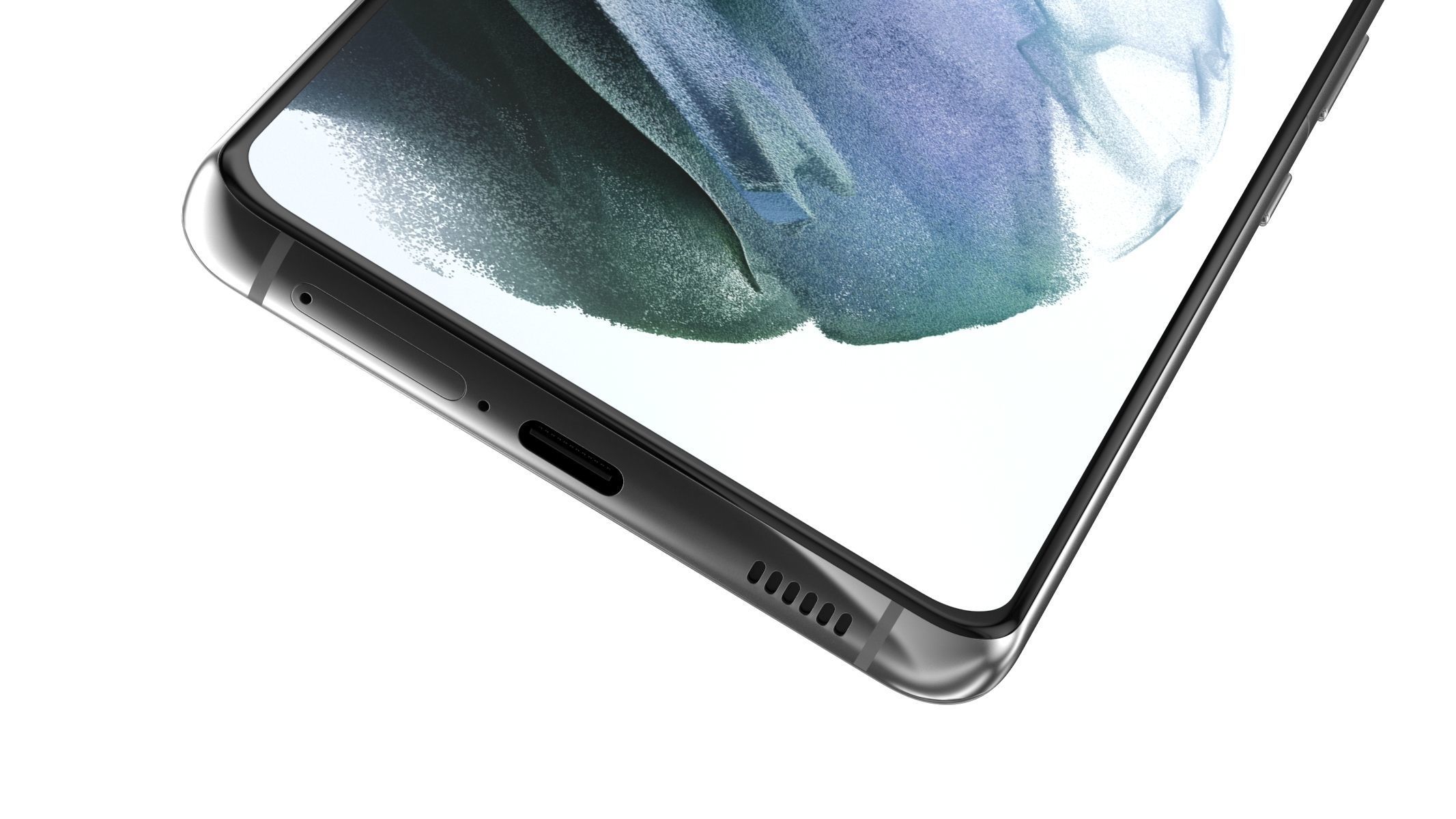 Samsung Galaxy S21 Phantom Gray 3D model_5