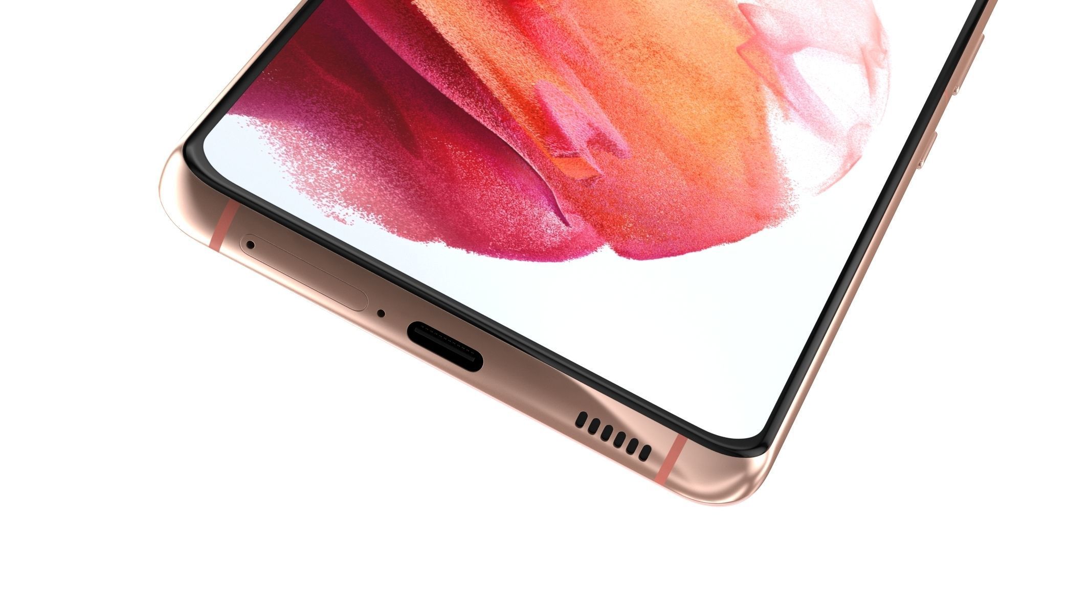 Samsung Galaxy S21 Phantom Pink 3D model_5