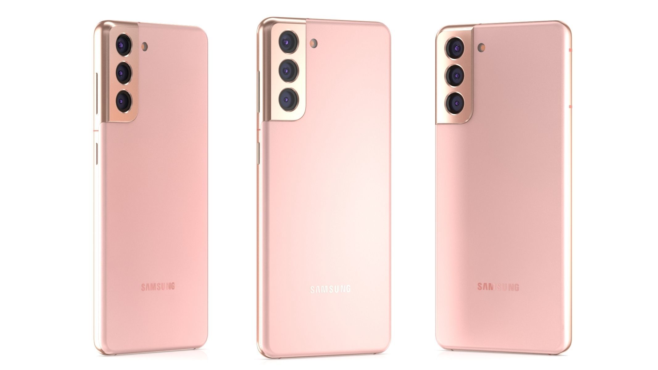 Samsung Galaxy S21 Phantom Pink 3D model_8