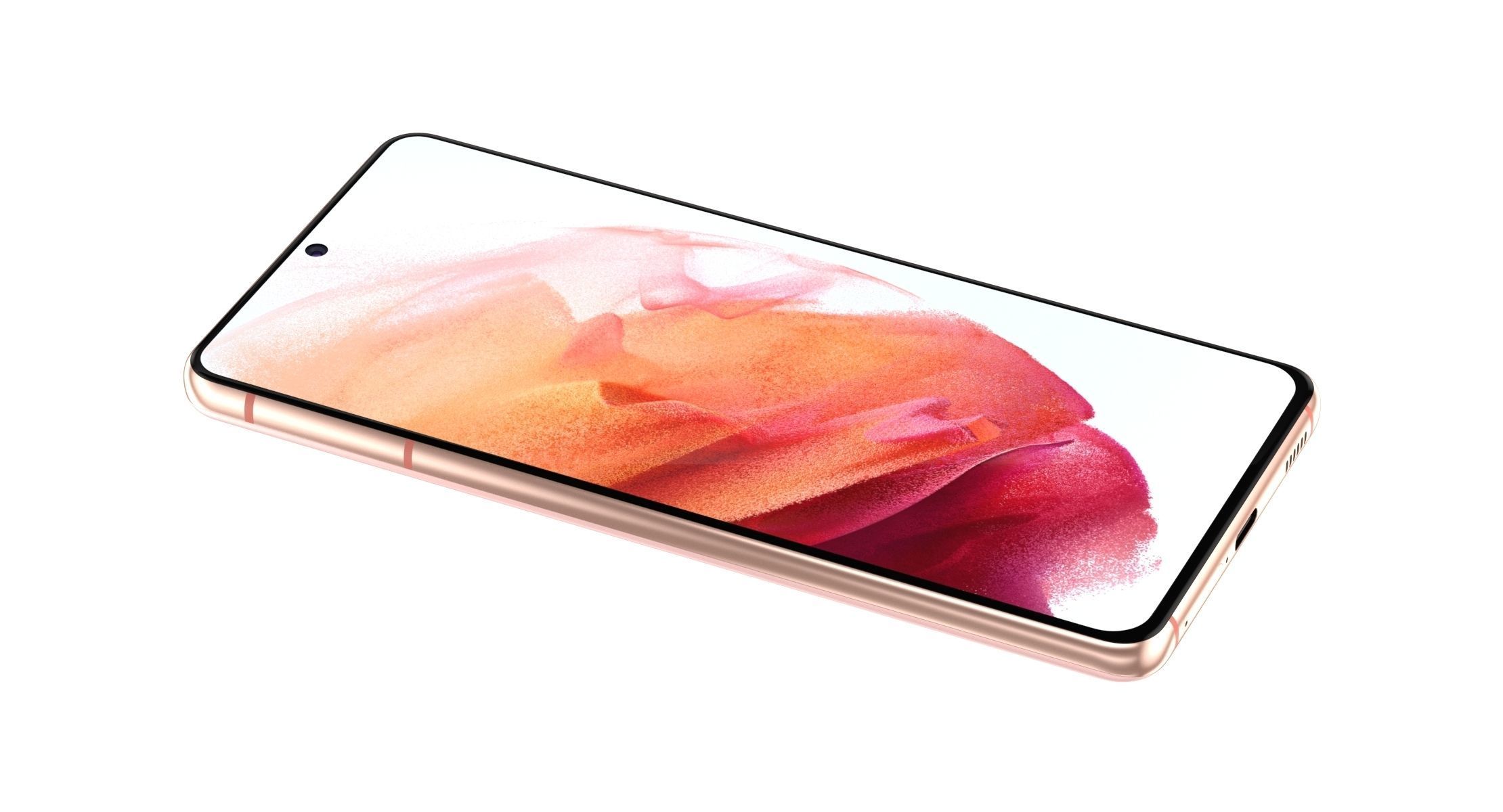 Samsung Galaxy S21 Phantom Pink 3D model_4