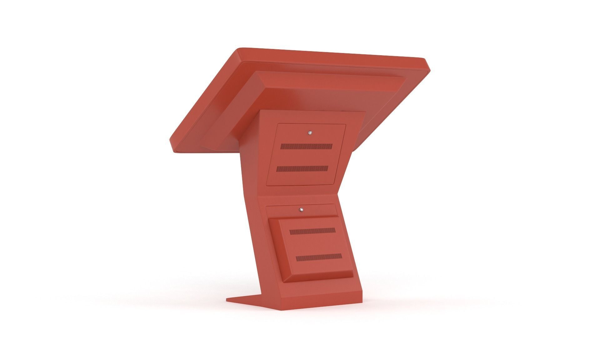 Information Kiosk 3D model_4