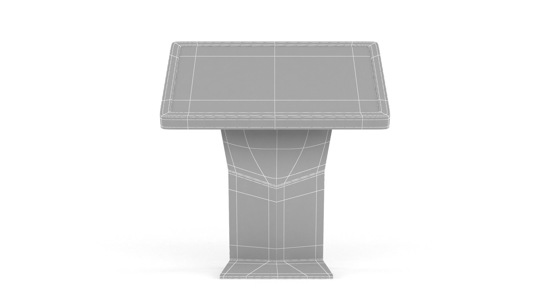 Information Kiosk 3D model_7