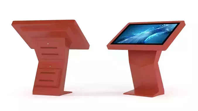Information Kiosk 3D model