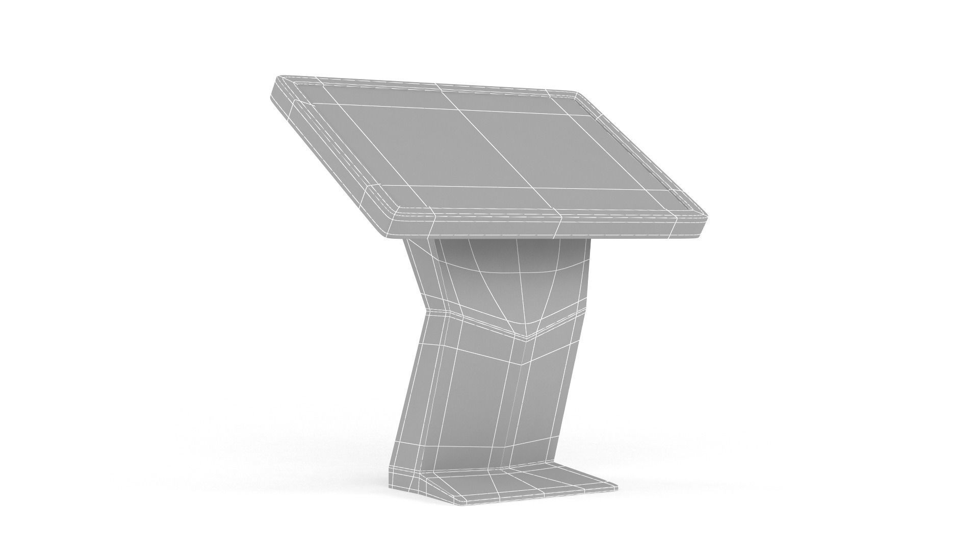 Information Kiosk 3D model_11