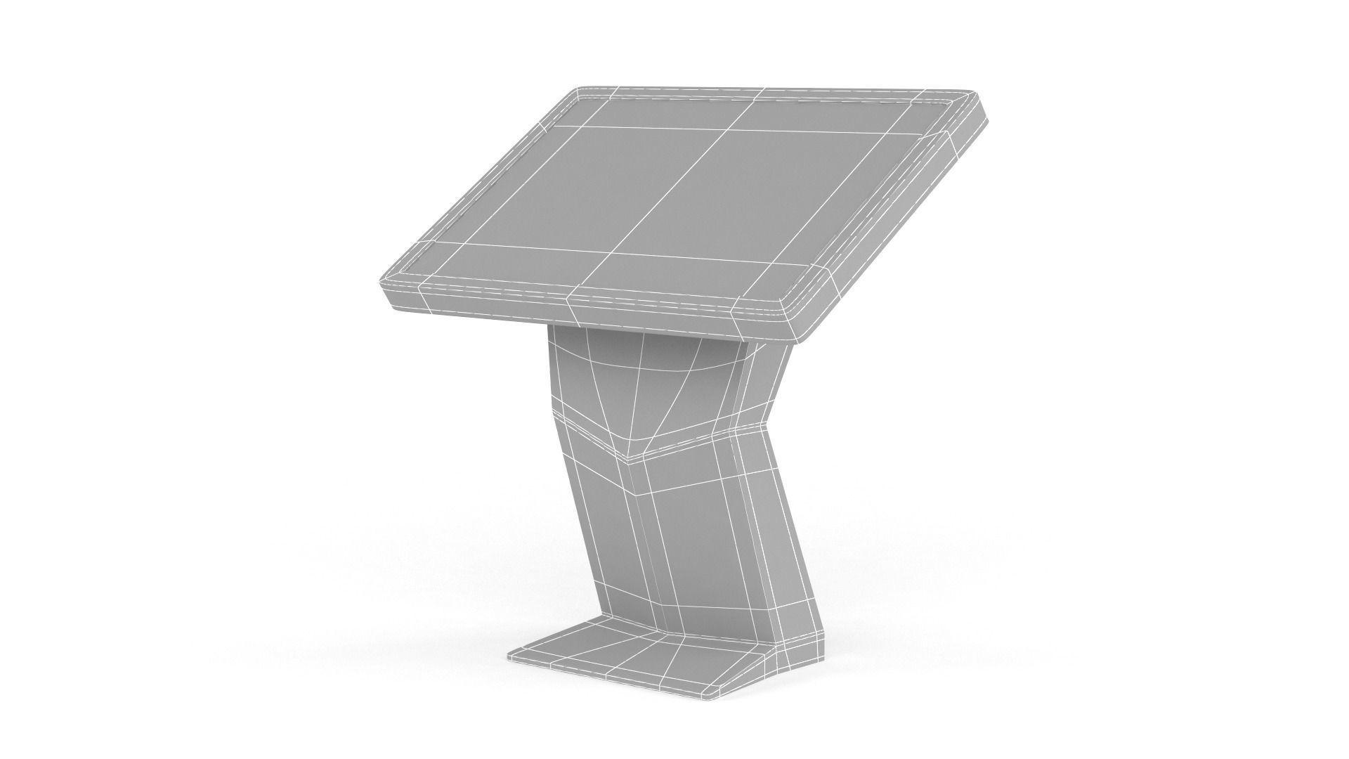 Information Kiosk 3D model_8