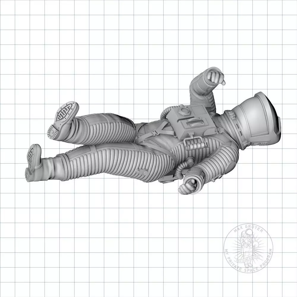 Death Astronaut - 2001 A Space Odyssey  3D print model_0