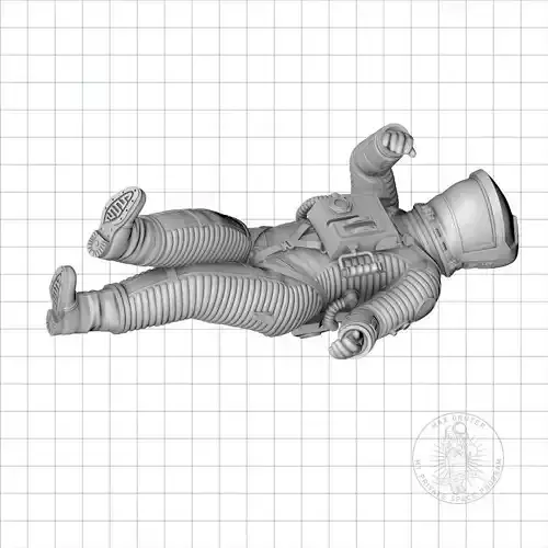 Death Astronaut - 2001 A Space Odyssey  3D print model