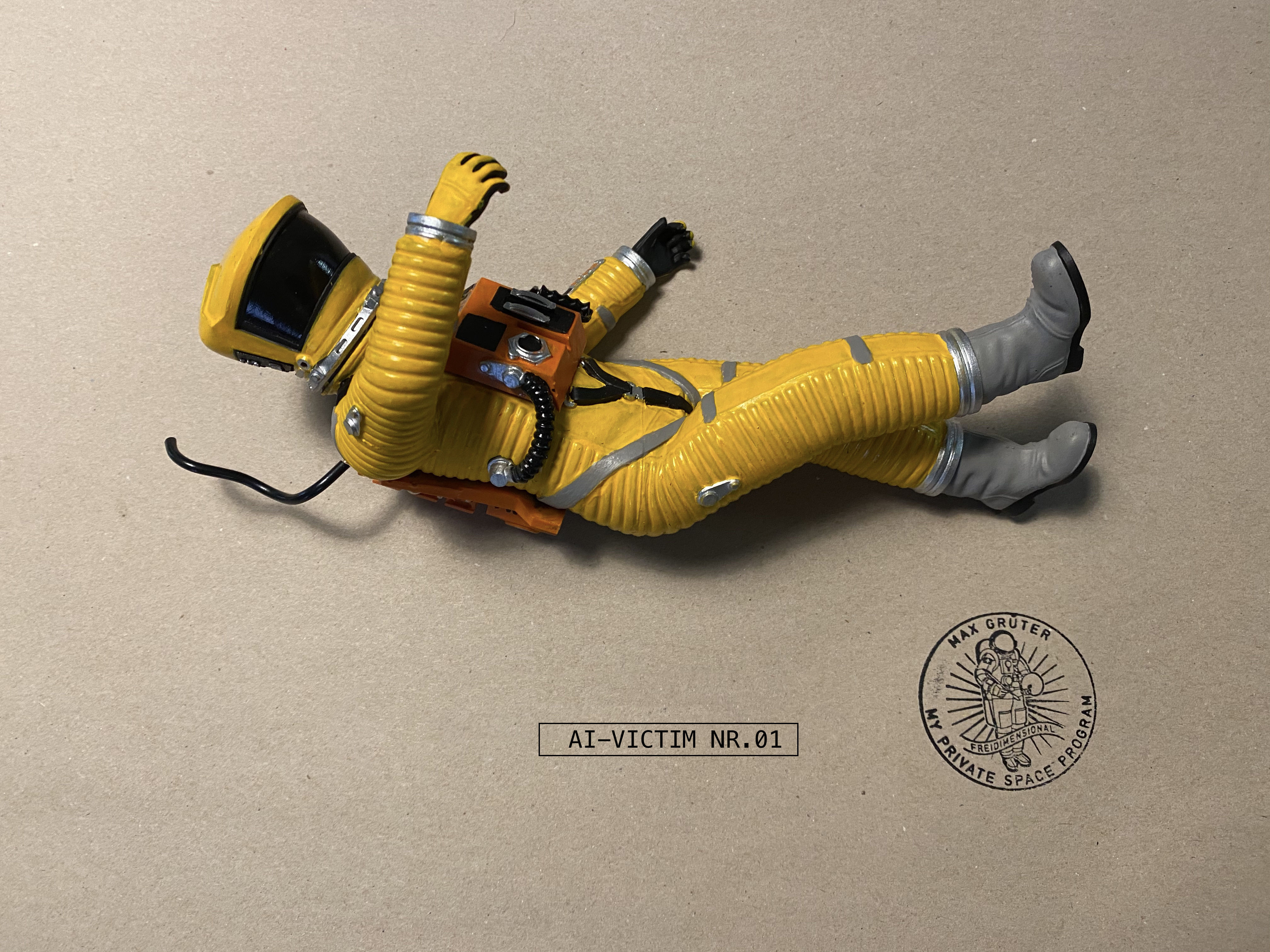 Death Astronaut - 2001 A Space Odyssey  3D print model_3