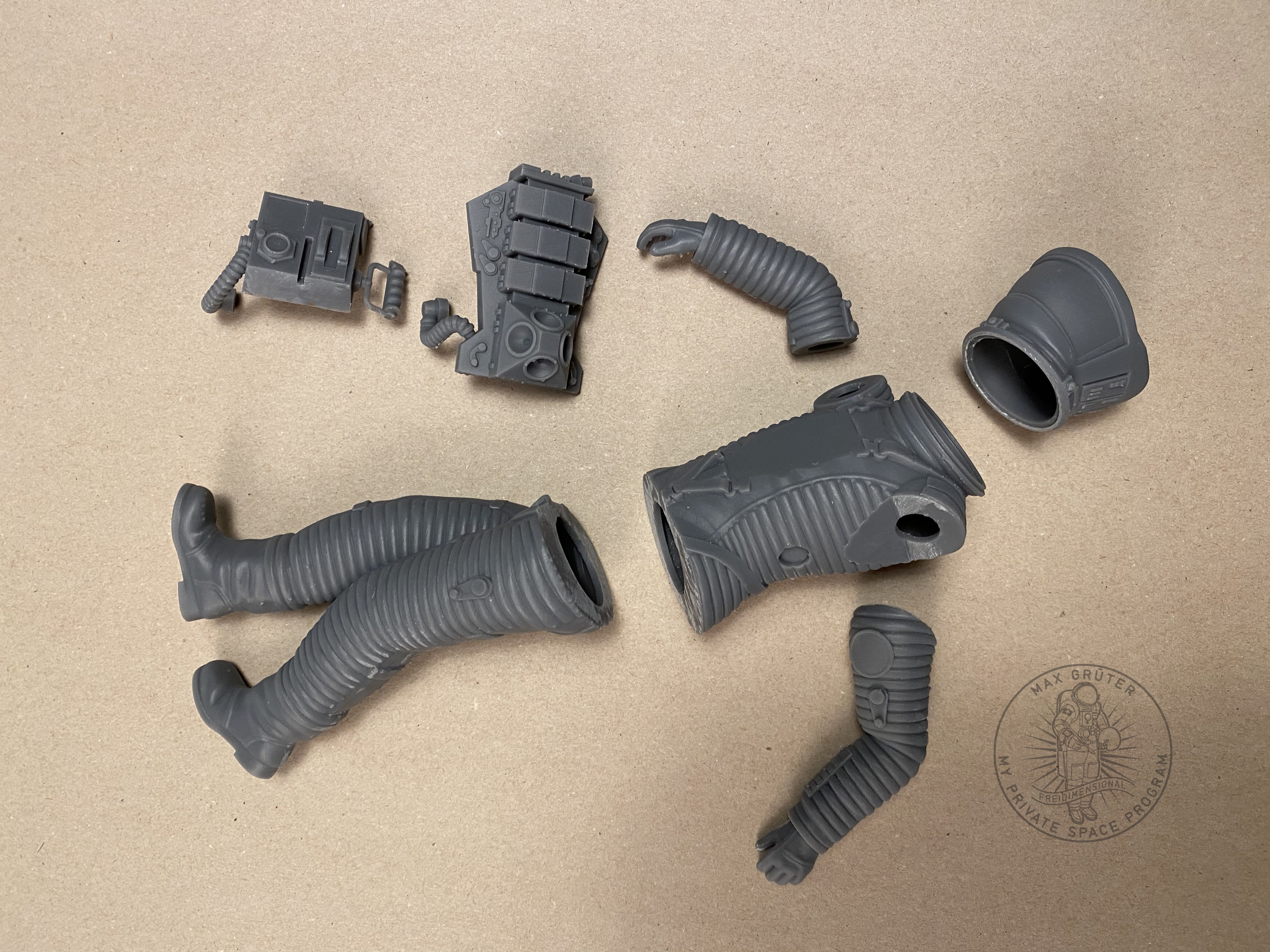 Death Astronaut - 2001 A Space Odyssey  3D print model_2