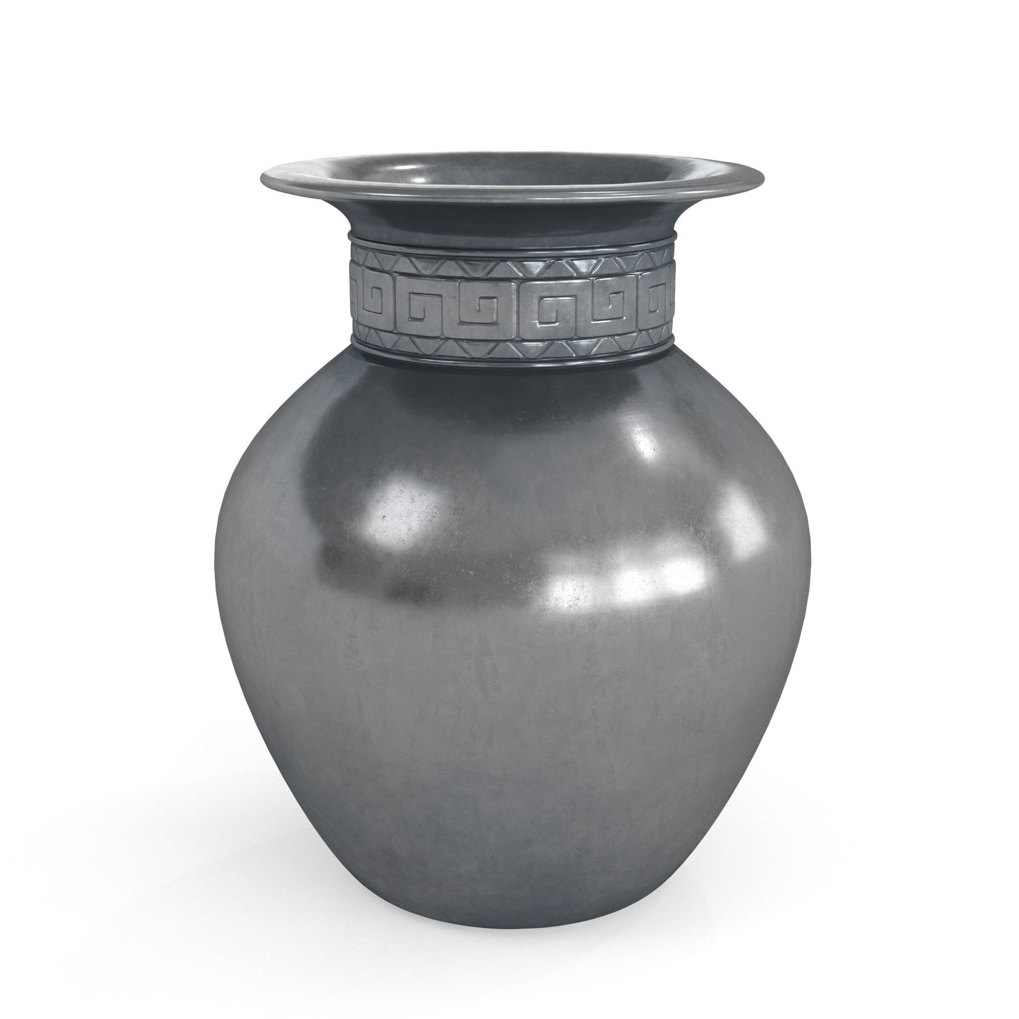 3D model Vases greek vase Low-poly 3D model_7