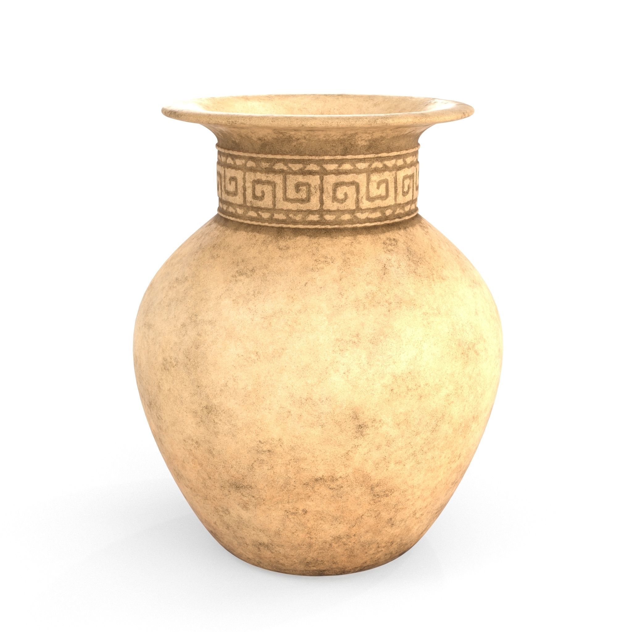 3D model Vases greek vase Low-poly 3D model_5