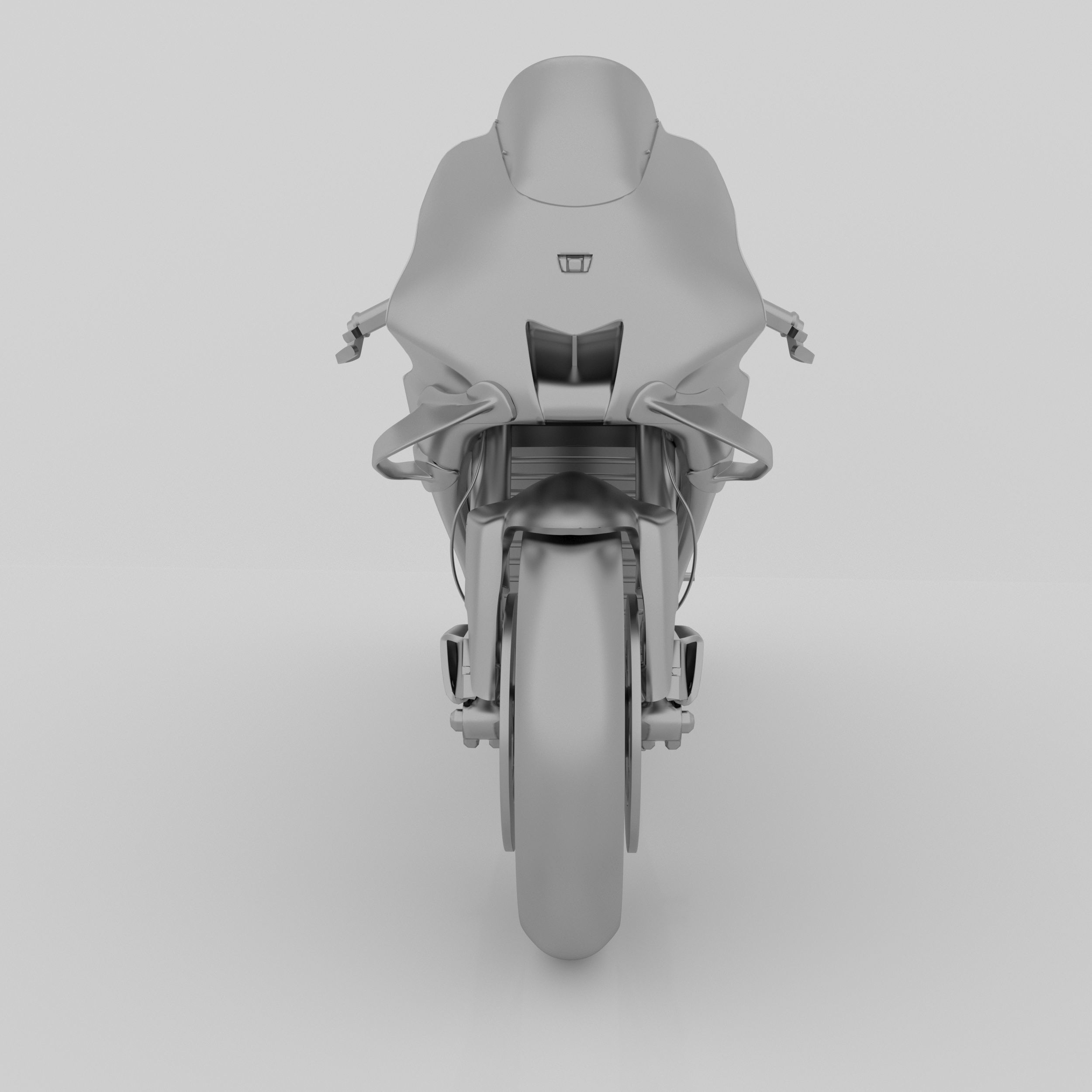 Yamaha YZF-M1 Racing MOTOGP 2020 3D Model  Low-poly 3D model_9