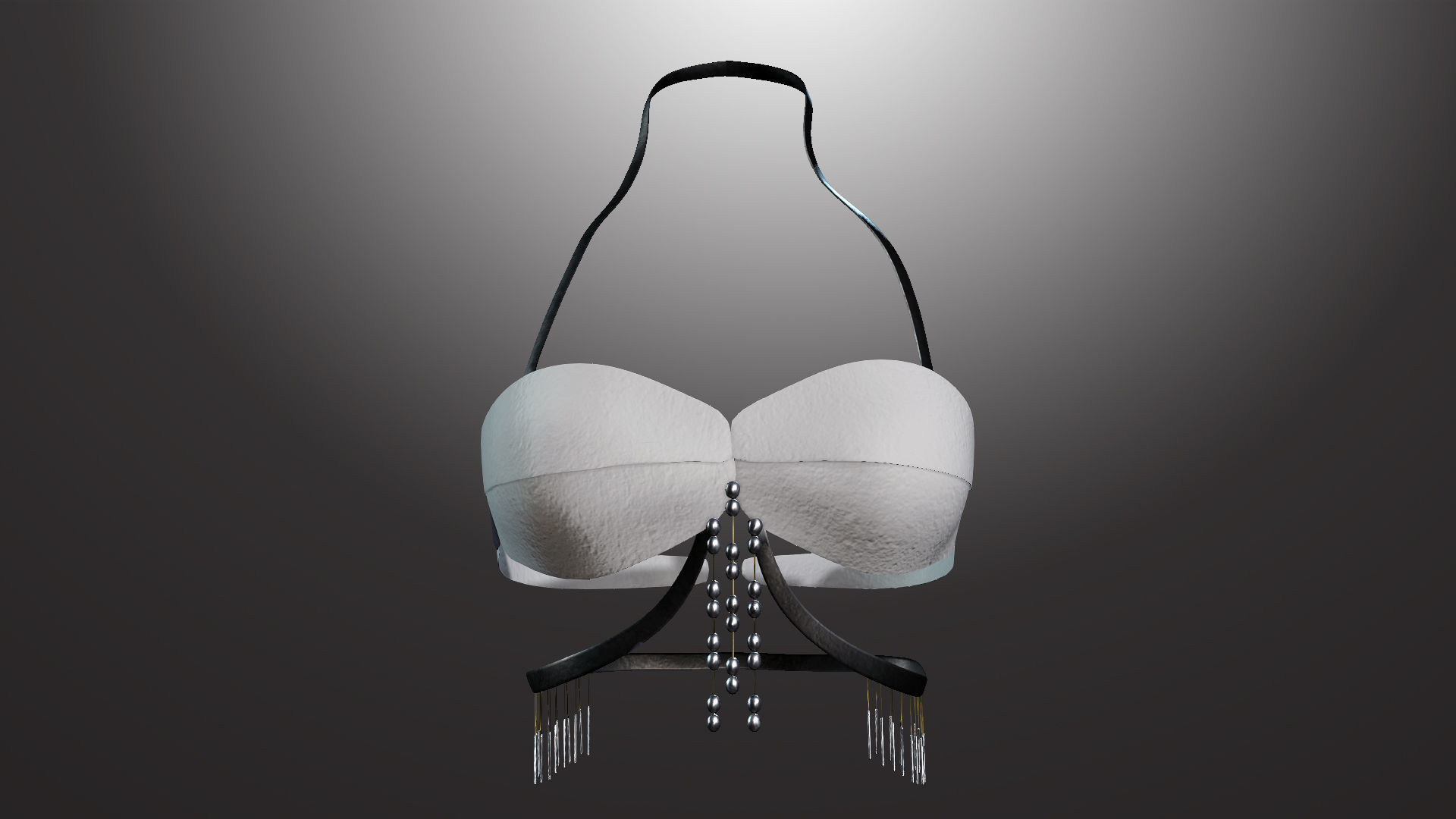 DTS-Model01-Bra1A bra with chains Low-poly 3D model_1