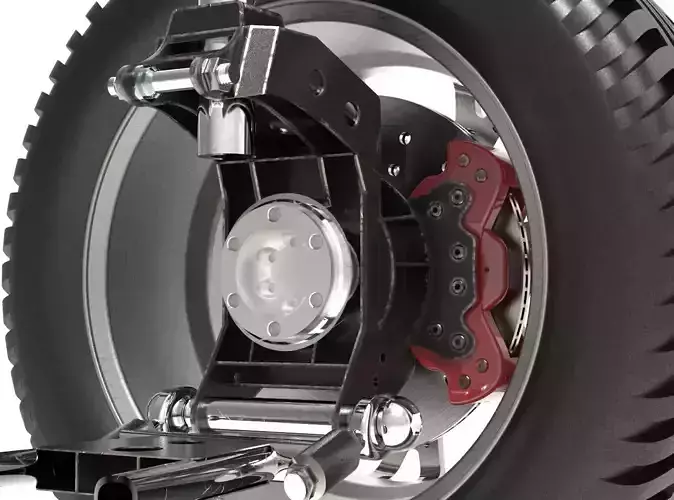 alfa romeo rims 3D model | CGTrader