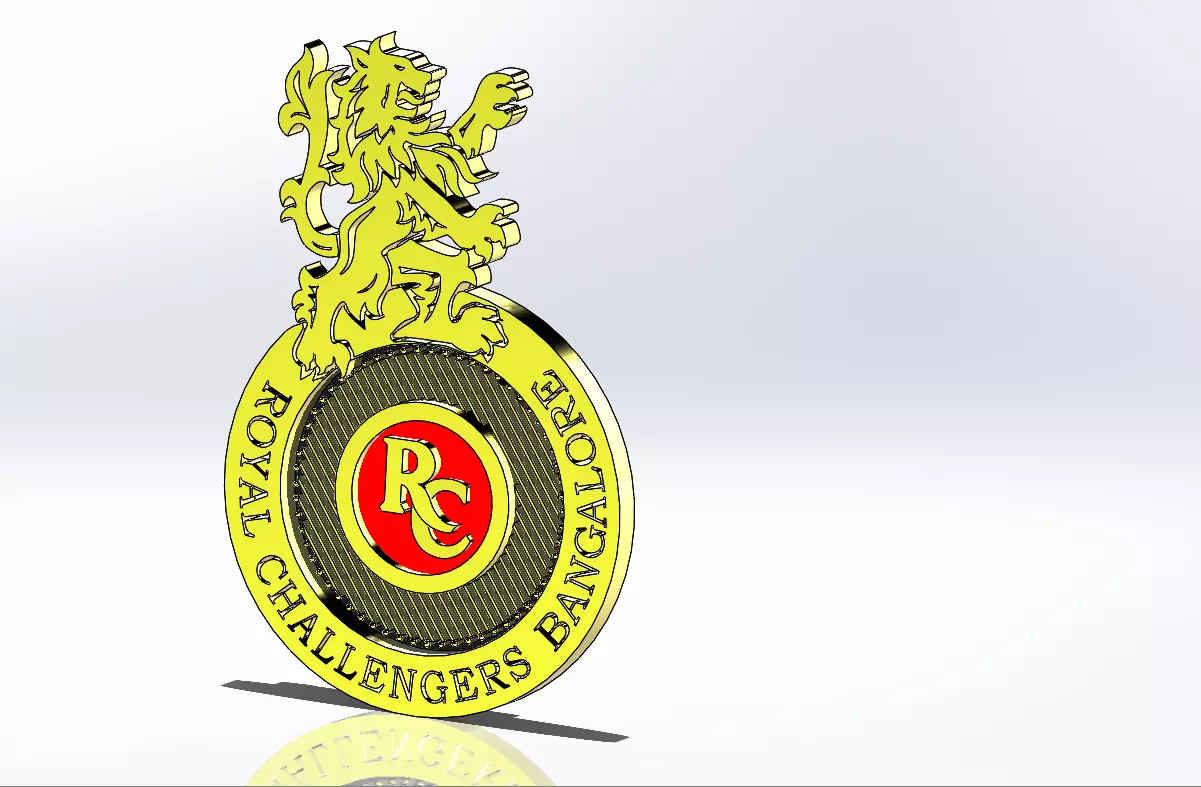 Royal Challengers Bangalore 3D print model