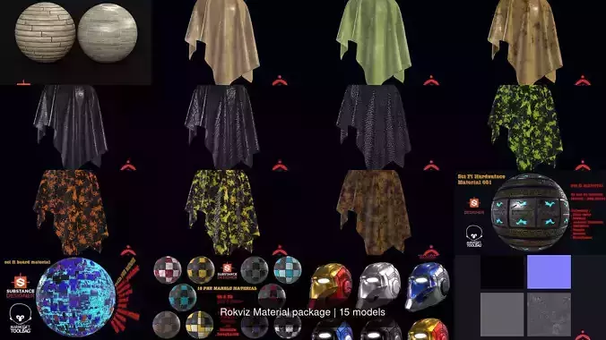 Rokviz Material package