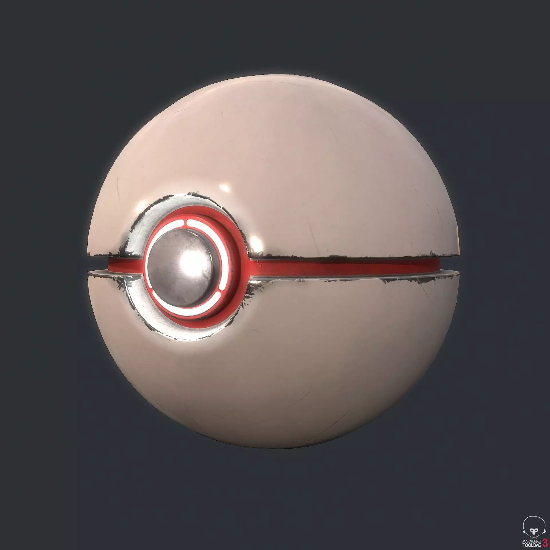 Realistic Premier Ball 3D model