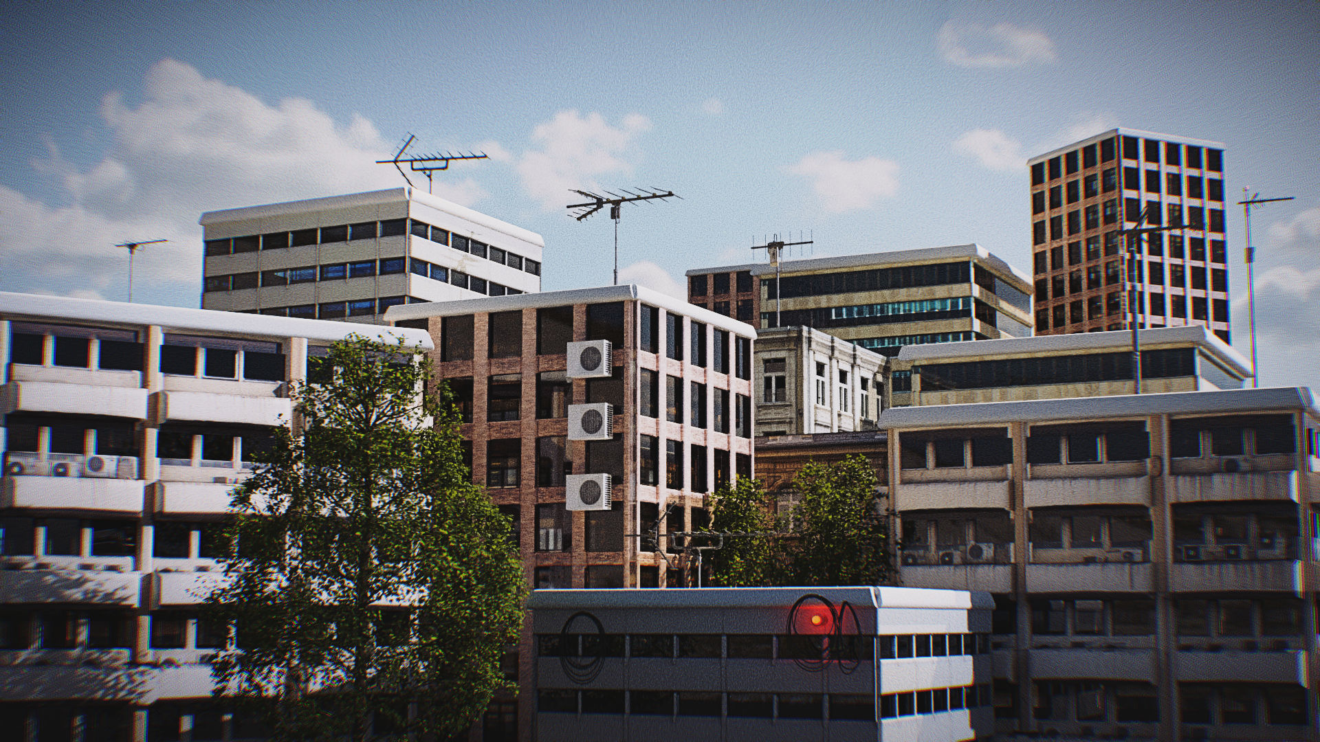 City Props and Assets Low-poly 3D model_1