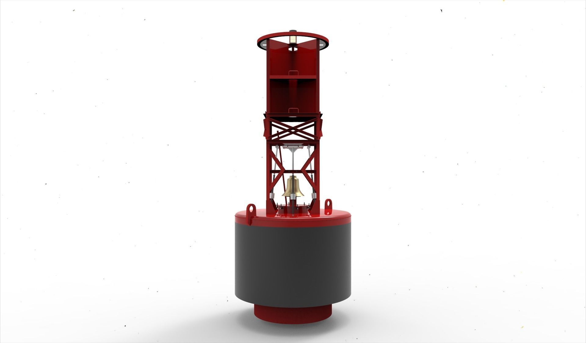 Buoy marine 3D model_4