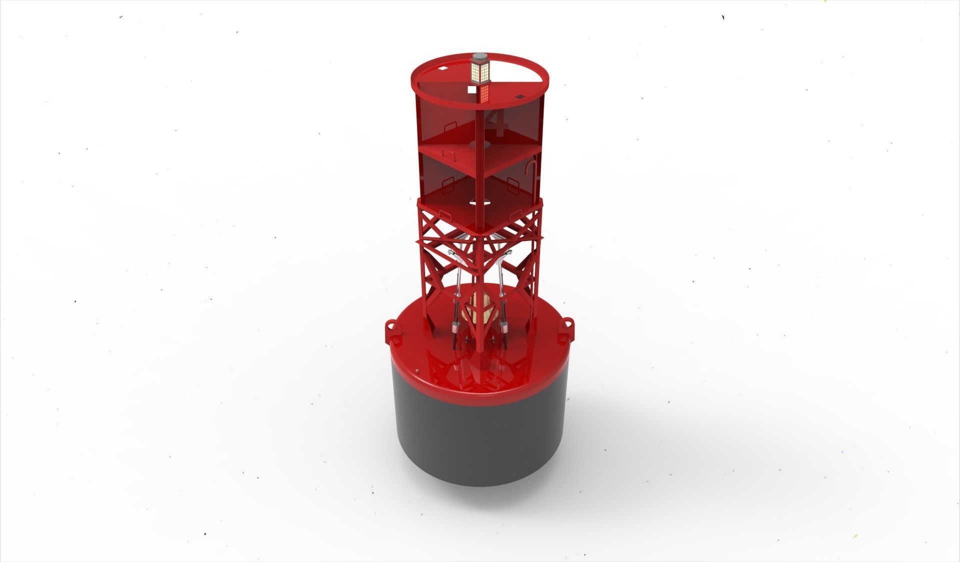 Buoy marine 3D model_5