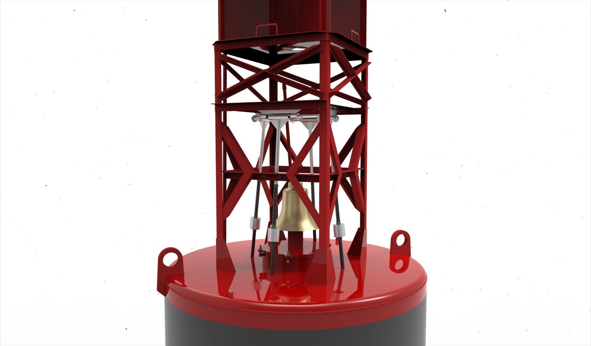 Buoy marine 3D model_9