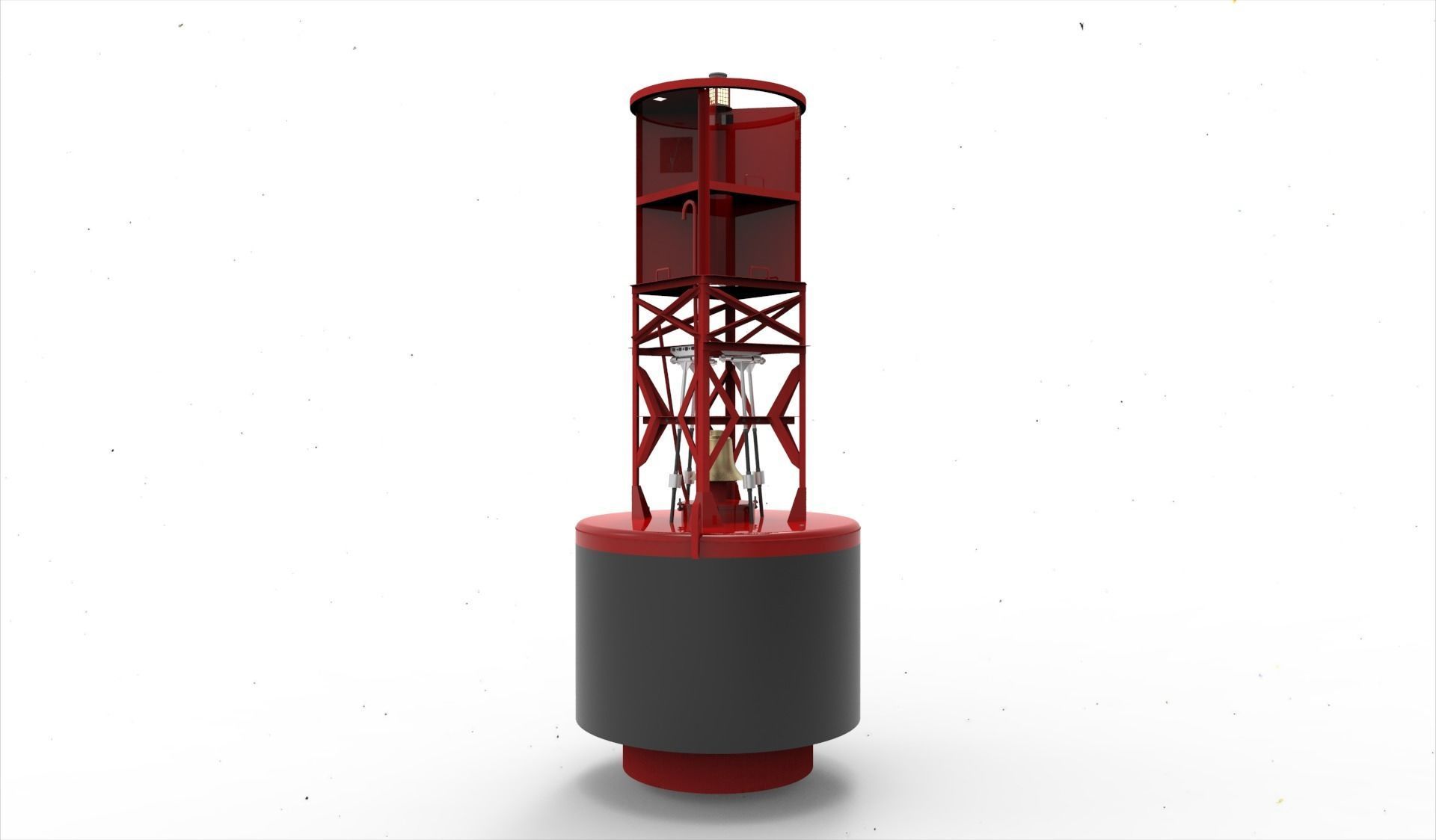 Buoy marine 3D model_7