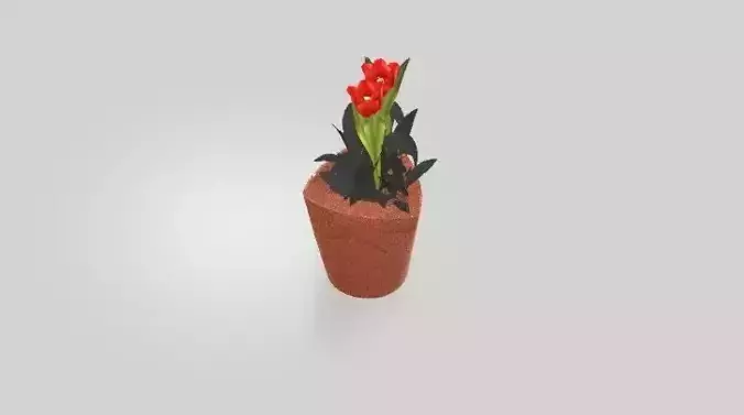 Flower Pot 3D Model