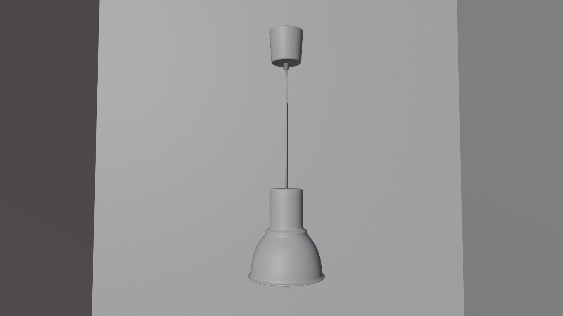 Lamp HEKTAR - IKEA 3D model_4