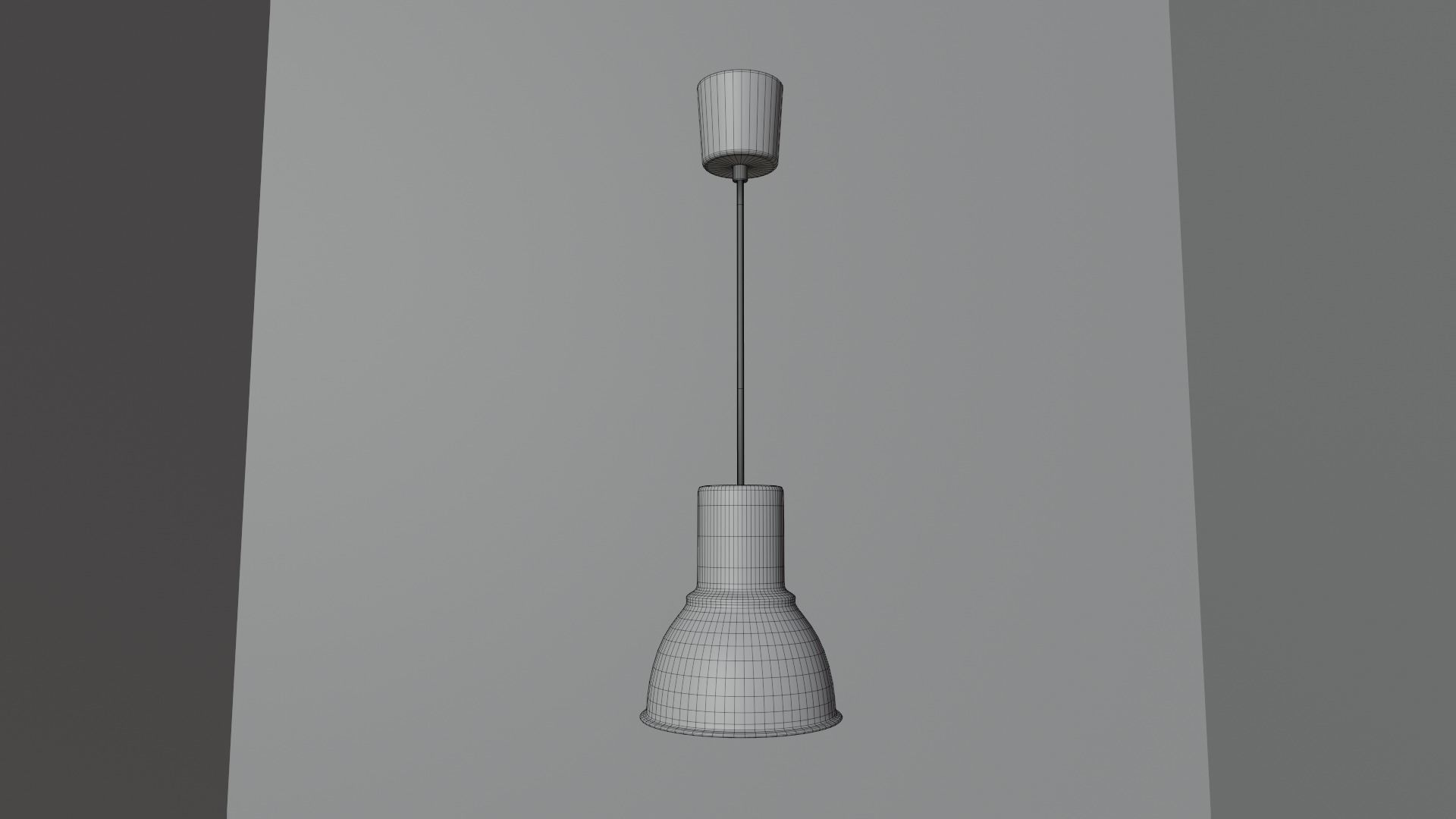 Lamp HEKTAR - IKEA 3D model_5