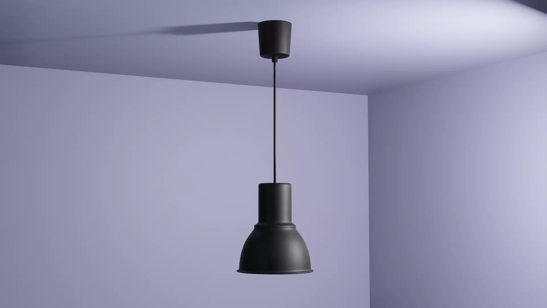 Lamp HEKTAR - IKEA 3D model_0