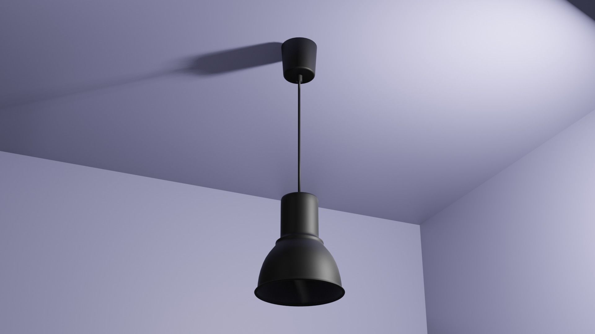 Lamp HEKTAR - IKEA 3D model_1