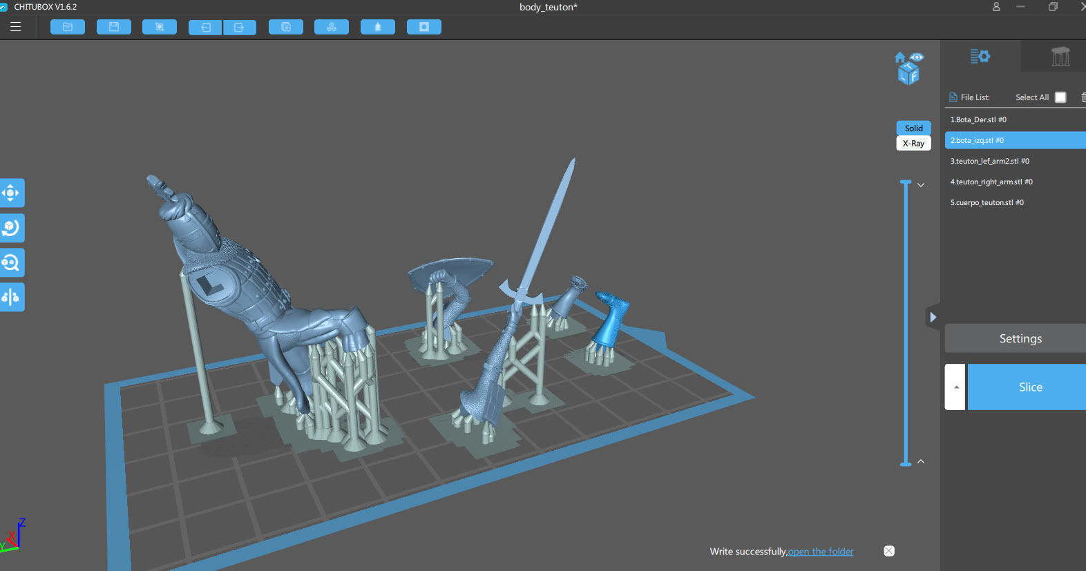 Teutonic Order Knight 3D print model_2