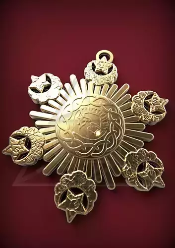 Dracula Medallion  Bela Lugosi Prop Cosplay 