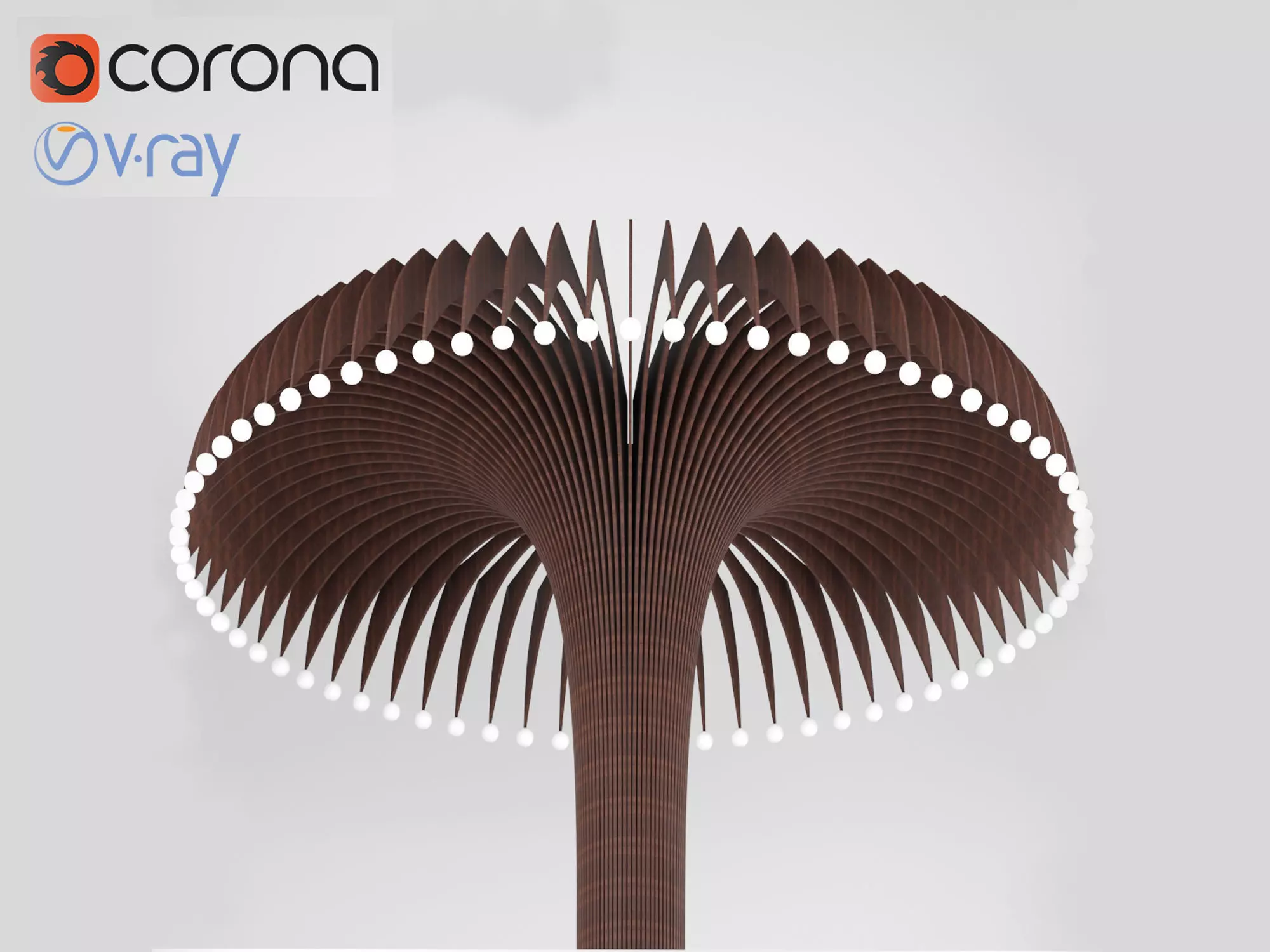 Parametric Column Cover 3D model_0