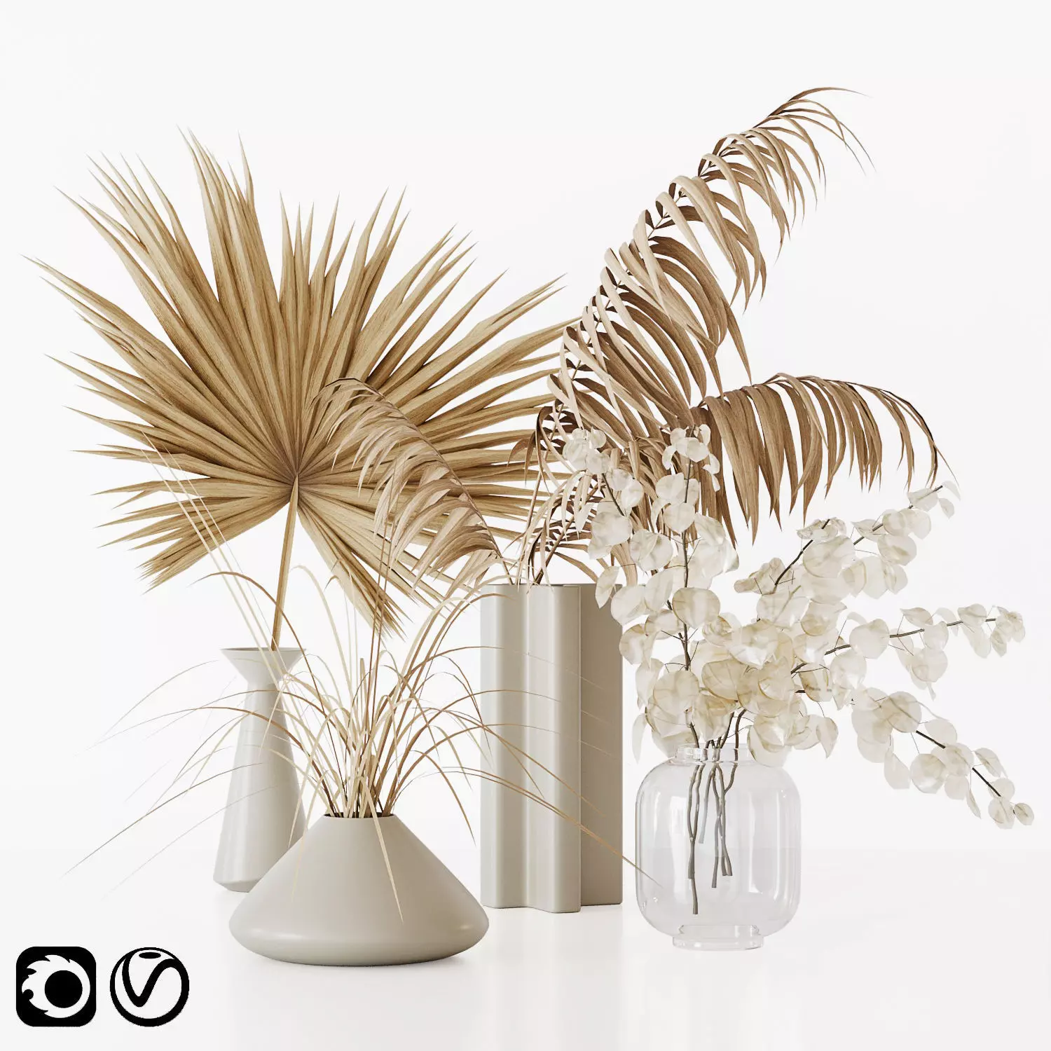 Bouquet 03 3D model_0